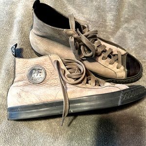 Todd Snyder Converse Hi Top in Grey/Black